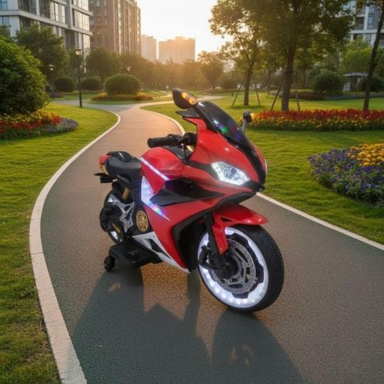 صورة دباب كهربائية للأطفال بتصميم رياضي مذهل